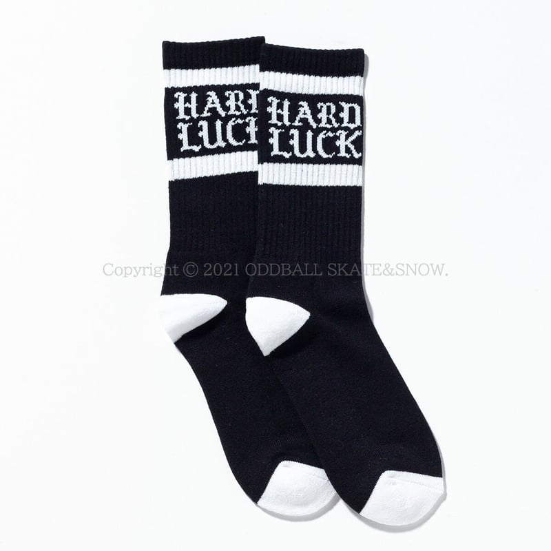 HARD LUCK OLD HAND SOCKS black | ODDBALL SKATE&