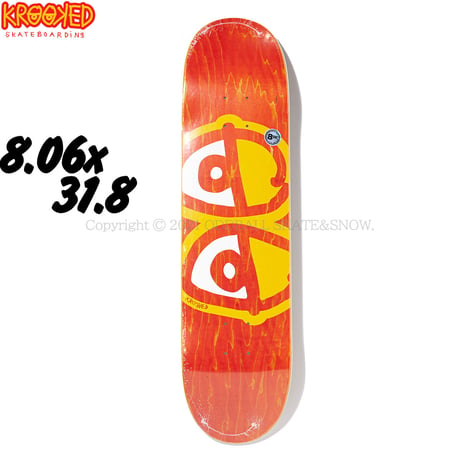 KROOKED TEAM EYES orange 8.06