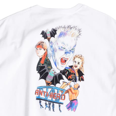 ANTI HERO CODY CHAPMAN STILL BELIEVE' DEBUT ONE-OFF ART BY MIKE G S/S TEE white