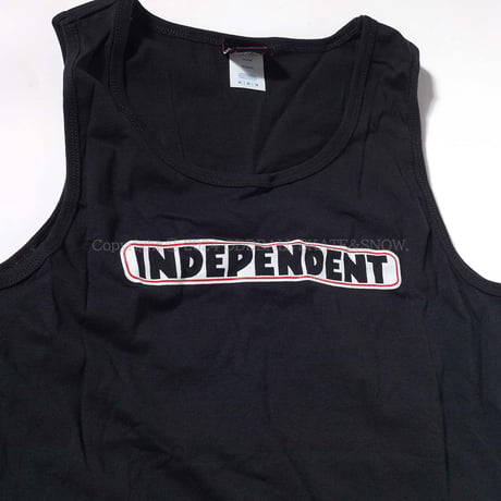 INDEPENDENT BAR LOGO TANK TOP black