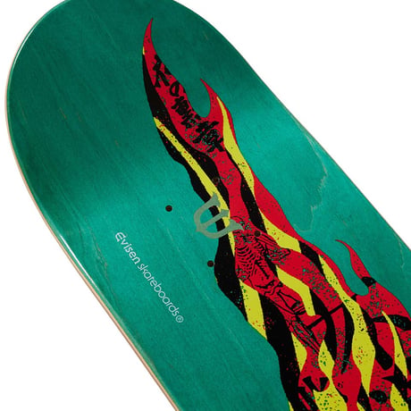 EVISEN SKATEBOARDS WYE FIRE MELLOW CONCAVE 8.0