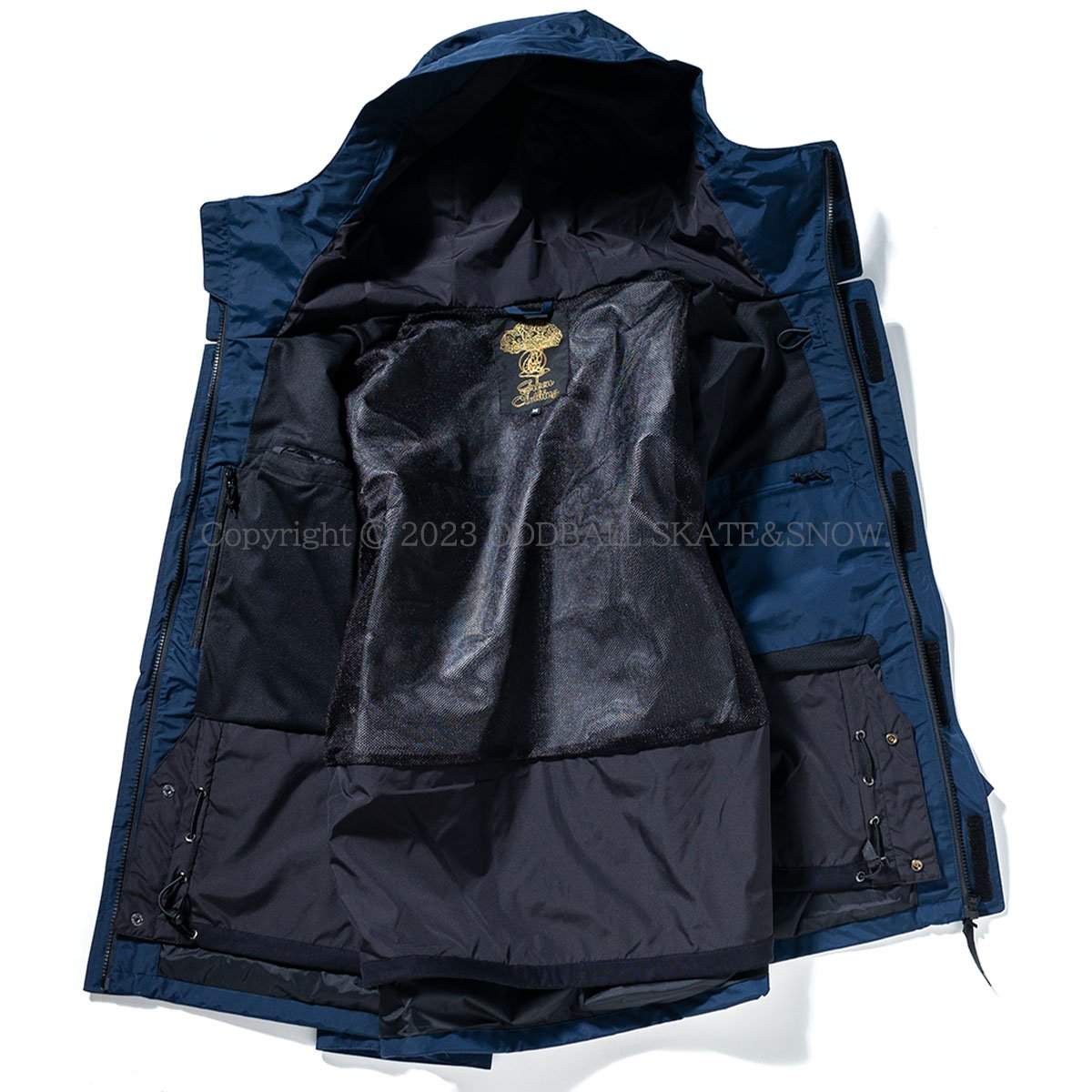 23-24 GREEN CLOTHING FREE JACKET Navy | ODDBALL