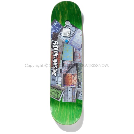 FUCKING AWESOME Jason Dill Wanto 8.25 Yellow/Pink