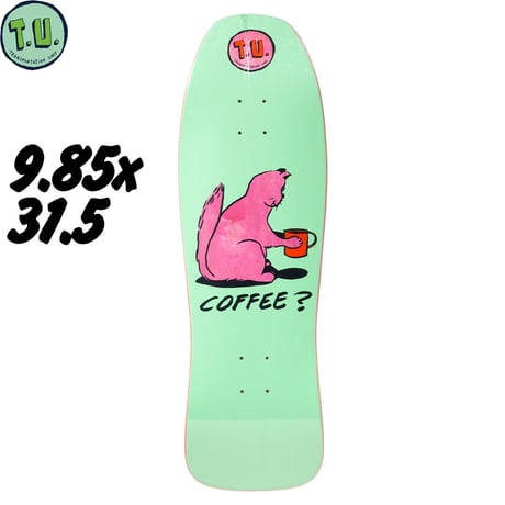 TRANSPORTATION UNIT SKATEBOARDS COFFEE 9.85 pink