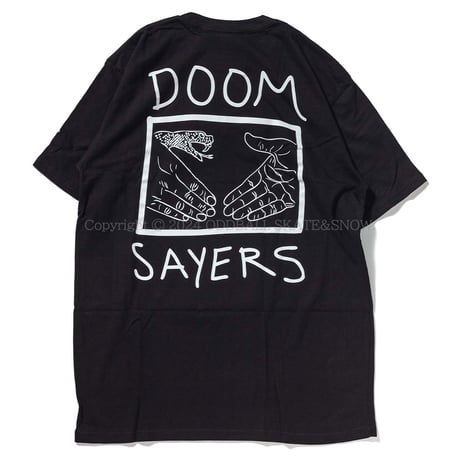 DOOM SAYERS Snake Shake S/S Tee Black