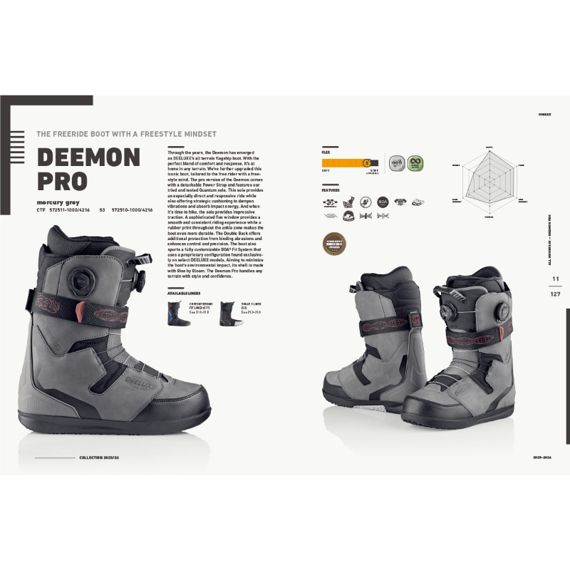 21/22 DEELUXE DEEMON スノーボードブーツ 26.5㎝ 2025年最新】deeluxe deemonの人気アイテム - メルカリ