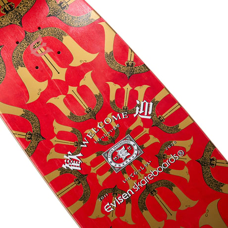 8.8インチ EVISEN SKATEBOARDS WELCOME-E MEDIUM CONCAVE