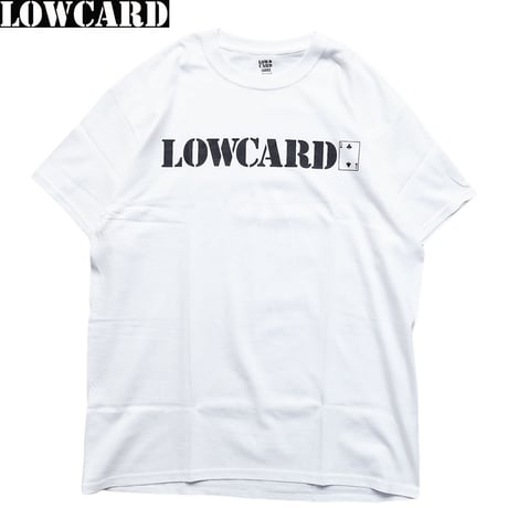 Lowcard STANDARD LOGO S/S TEE white