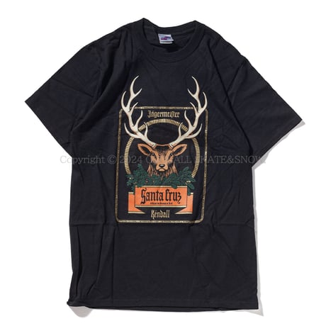 SANTACRUZ JAGERMEISTER KENDALL DEER S/S TEE black