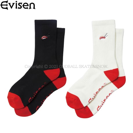EVISEN SKATEBOARDS SUSHI SOCKS