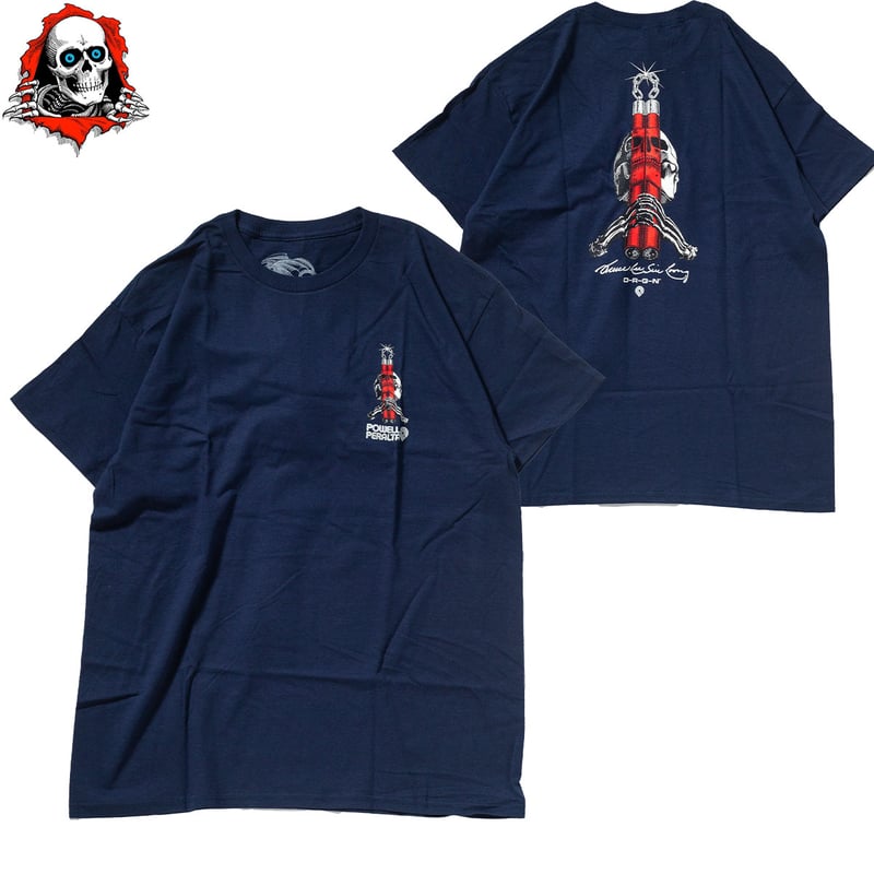 POWELL PERALTA BRUCE LEE X SKULL & NUMCHUCK Nav POWELL PERALTA BRUCE LEE X SKULL & NUMCHUCK Nav