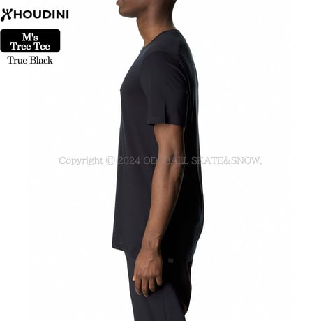 HOUDINI M's Tree Tee True Black