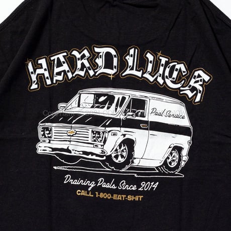 HARD LUCK SERVICE VAN S/S TEE black
