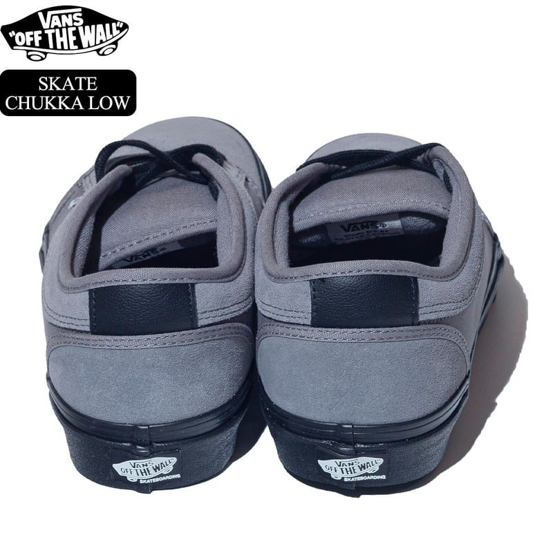 VANS SKATE CHUKKA LOW Frost Gray/Black VN000CUV