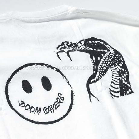 DOOM SAYERS Never Rat S/S Tee WHITE