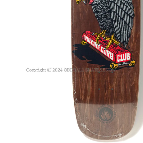 BLACK LABEL VULTURE CURB CLUB CUSTOM SHAPE 8.88 brown