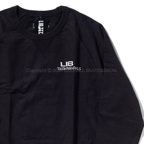 正規品 LIBTECH LIB CAT ECO CREW Black XLサイズ