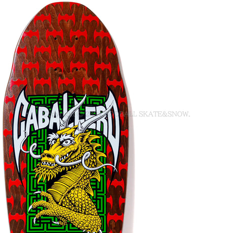 POWELL PERALTA CAB STREET RED BROWN 9.625