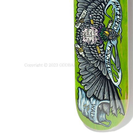 ANTI HERO SKATEBOARDS TRUJILLO PIGEON VISION BY DENNIS MCNETT 8.75