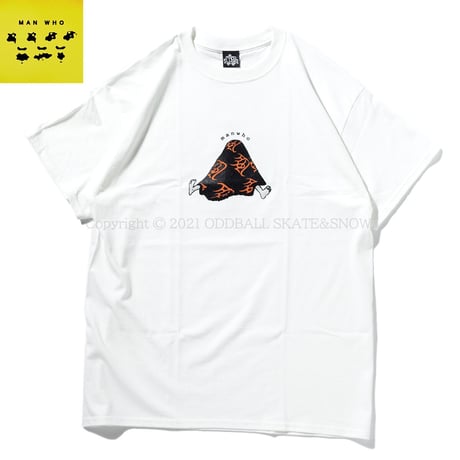 MAN WHO 万風小僧 TEE WHITE 街灯