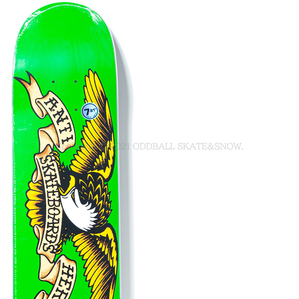 ANTI HERO SKATEBOARDS CLASSIC EAGLE 7.81 | ODDB