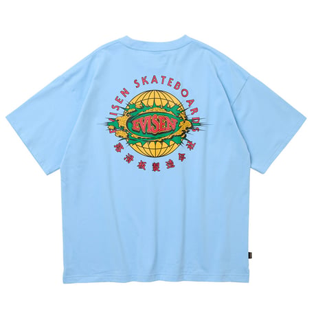 EVISEN SKATEBOARDS WORLD LOGO TEE 26SS-T09
