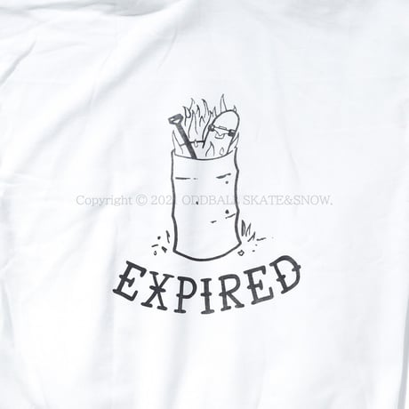 OUR LIFE BURNT HOODIE white