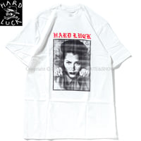 HARD LUCK Triste S/S TEE white
