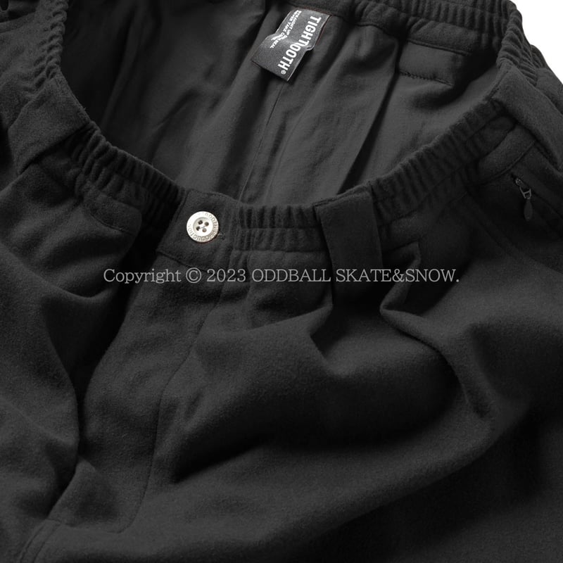 パンツ TIGHTBOOTH WOOL BAGGY SLACKS BLACK Tightbooth Wool Baggy Slacks Black | ODDBALL SK