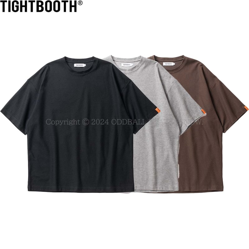 TIGHTBOOTH HONEYCOMB BORDER T-SHIRT | ODDBALL S