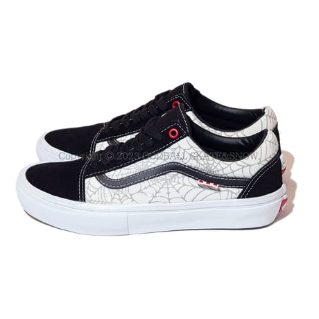 VANS SKATE OLD SKOOL BLACK WIDOW SPIDER Black/White/Red VN0A5FCBBWT