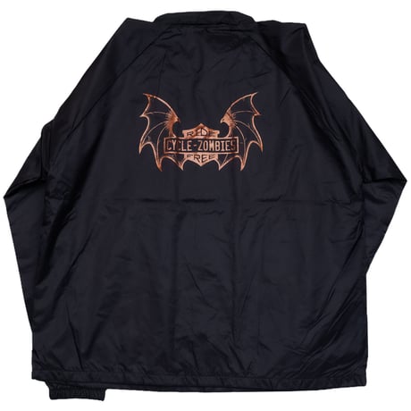 CYCLE ZOMBIES RIDE FREE COACH JACKET black