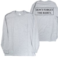 ODDBALL SKATE&SNOW DFTB L/S POCKET TEE gray