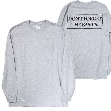 ODDBALL SKATE&SNOW DFTB L/S POCKET TEE gray