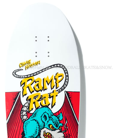 Black Label Skateboards Omar Hassan RAMP RAT 10.0