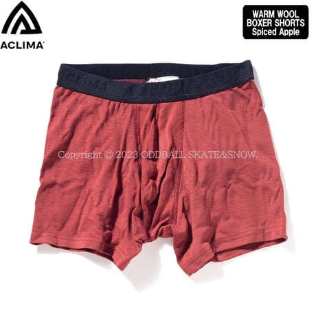 ACLIMA WarmWool Boxer Men's Spiced Apple