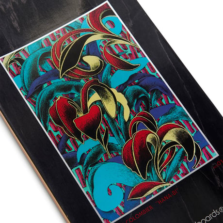 EVISEN SKATEBOARDS HANA-BI Artwork by Julien Colombier FIRE MELLOW CONCAVE 8.0