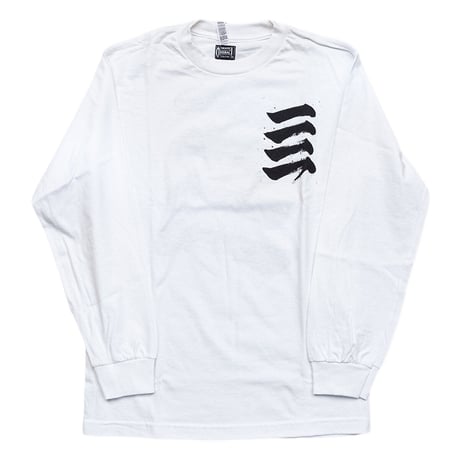 ODDBALL SKATE&SNOW 一一一一 L/S TEE white