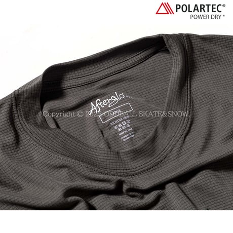 AFTERGLOW PD BASIC S/S T-SHIRTS SLATE GRAY