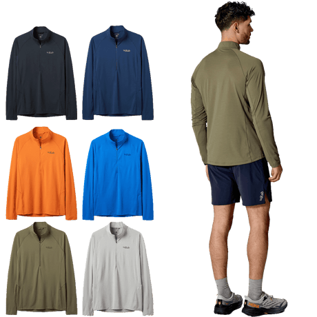 RAB Men's Sonic LS Zip