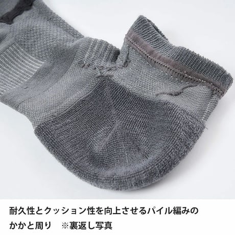 finetrack ファイントラック ラミースピンソックスアンクル インディゴ FSU0323