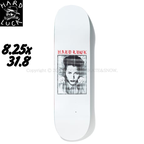 HARD LUCK Triste Skate Deck 8.25