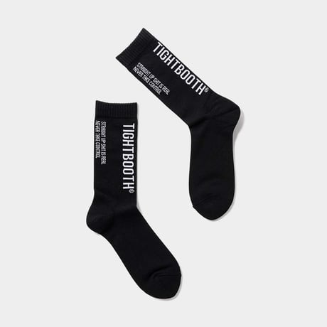 Tightbooth Label Logo Socks Tightbooth x Whimsy Socks