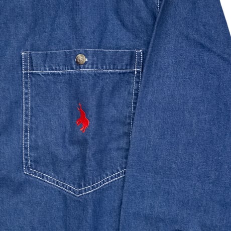 ODDBALL ORIGINAL BD DENIM L/S SHIRT indigo