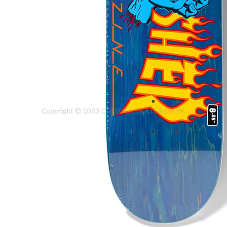 SANTACRUZ THRASHER SCREAMING FLAME LOGO 8.25