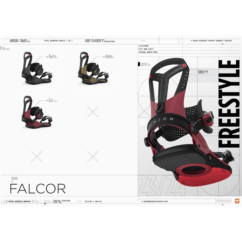 24-25 Union ファルコア 24-25 UNION FALCORユニオンファルコア M