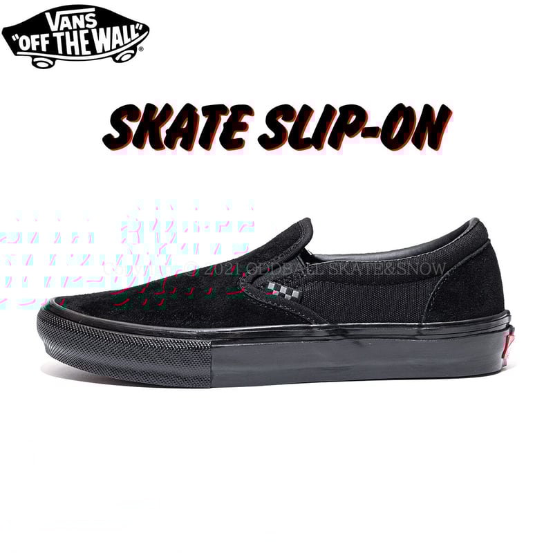 Vans Skate Slip-On Black/Black VN0A5FCABKA | OD...