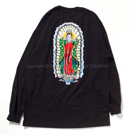 HARD LUCK FLASH LADY G L/S TEE black