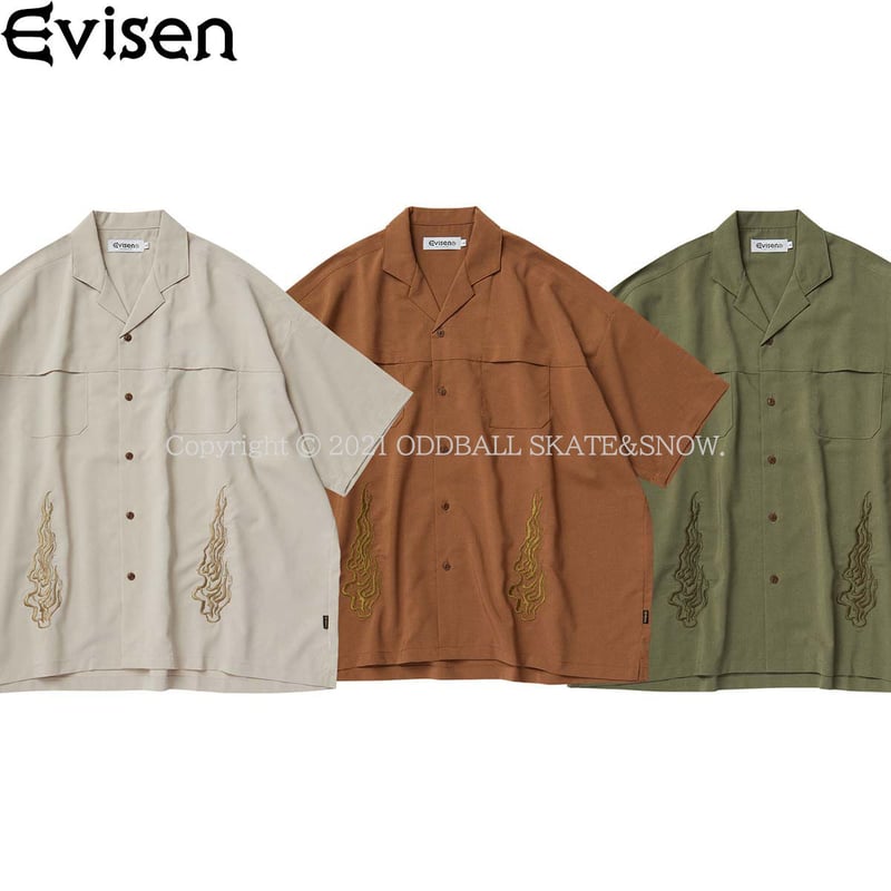 EVISEN EYE FIRE SHIRT | ODDBALL SKATE&SNOW