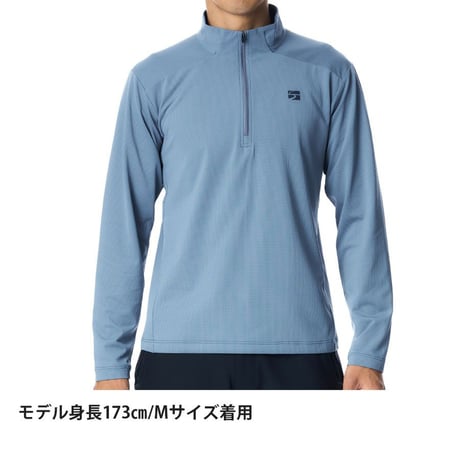 finetrack ファイントラック メンズ ドラウトクアッド ジップネック FMM1123
